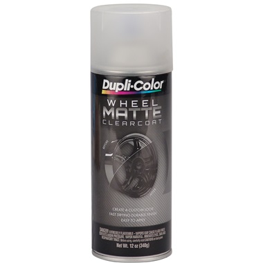 Dupli-Color® Wheel Paint - Matte Clear, 12 Oz - TP Tools & Equipment